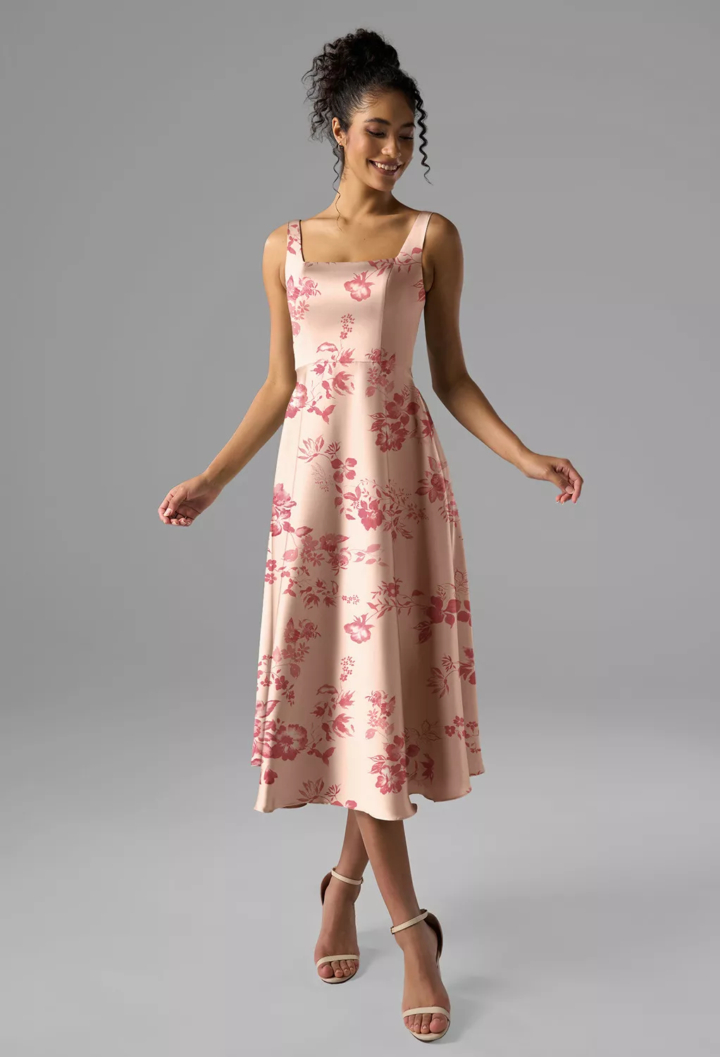 AW Asa Pink Cherry Blossom  Black Tie Wedding Guest Dresses